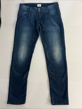 Y2K HUDSON JEANS LOW RISE BACK FLAP ULTRA COMFORTABLE LOUNGE JEANS SIZE 29